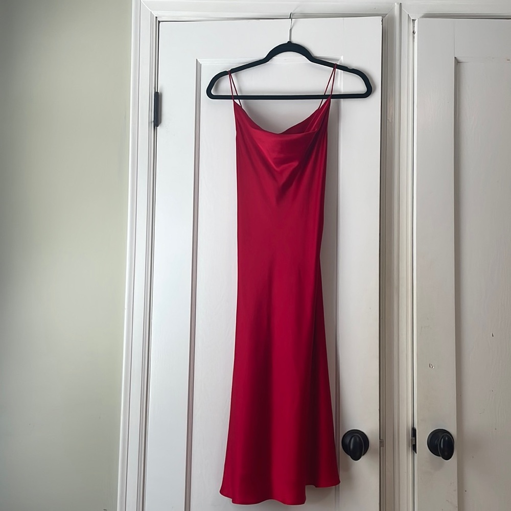 Silk slip dress